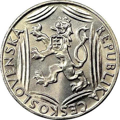 100 Korun 1948, 30 Years of Independence [Czechoslovakia] — 2