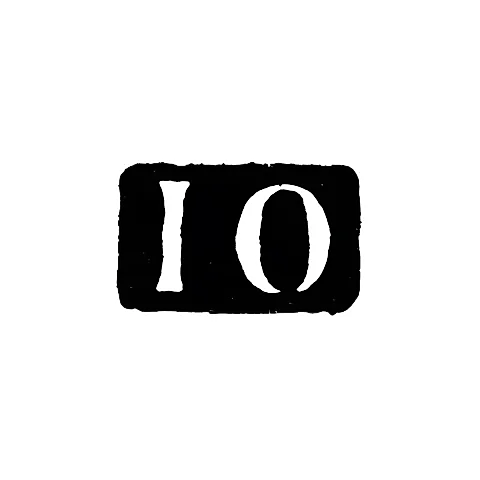 Клеймо мастера Акерблом Иоганн Фридрих - Ленинград - инициалы "IO"