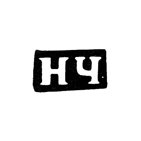 Master's Mark of Chulkov Nikolai Kapitonov - Krasnoe Village - Initials "NCh" - 1890s