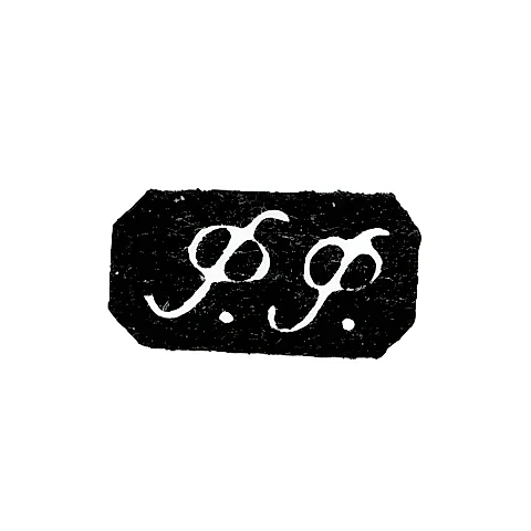 Клеймо мастера Фролов Федор - Москва - инициалы "Ф.Ф." - 1815-1838 гг.