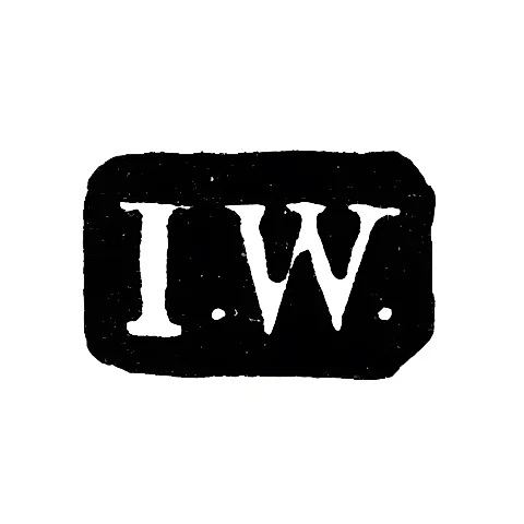 Клеймо мастера Варьюс Иоган - Ленинград - инициалы "I.W."