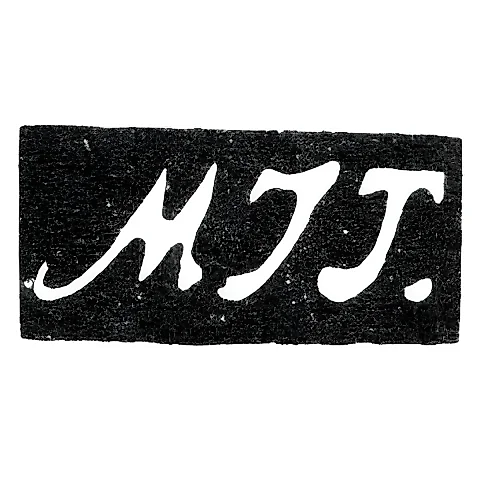 Клеймо мастера Тимофеев Михаил - Москва - инициалы "MIT." - 1817-1827 гг.