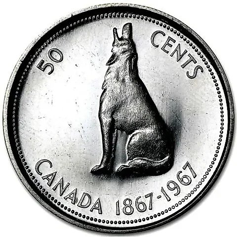 50 Cents 1967, 100 Years of Canadian Confederation [Canada] — 1