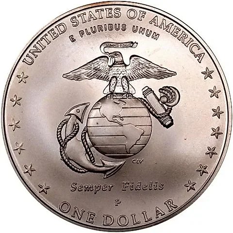 1 Dollar 2005, P, Marine Corps [USA] — 1
