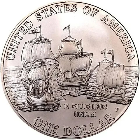 1 доллар 2007, P, Джеймстаун [США] — 1