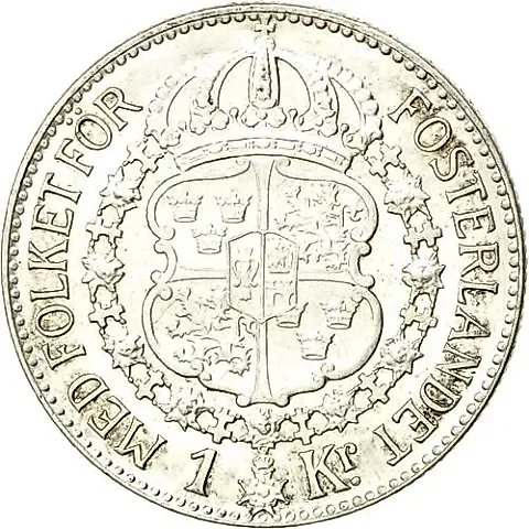 1 Krona 1940 [Sweden] — 1