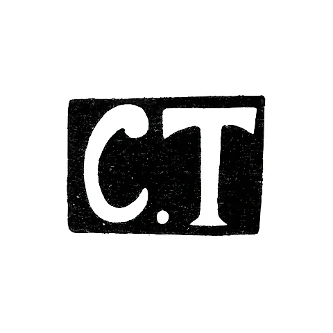 Master's Mark of Tavlashov S. - Tbilisi - initials "S.T" - 1899-1908