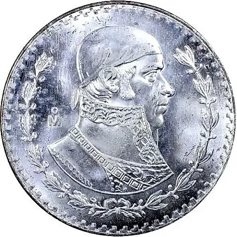 1 Peso 1967 [Mexico] — 1
