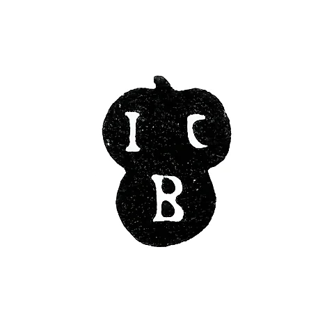 Клеймо мастера Борровский Иоган Кристоф - Рига - инициалы "ICB"