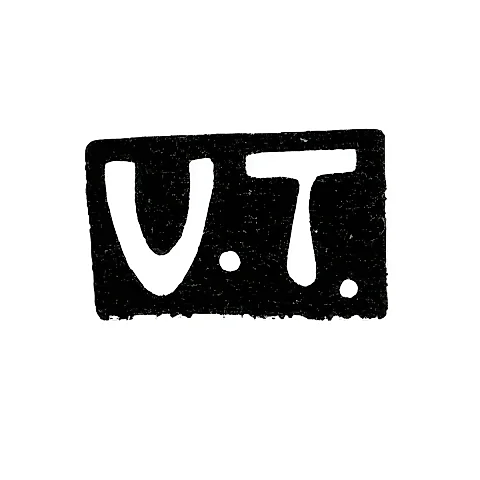Клеймо мастера Тийдо В. - Тарту - инициалы "VT" - 1924-1940 гг.