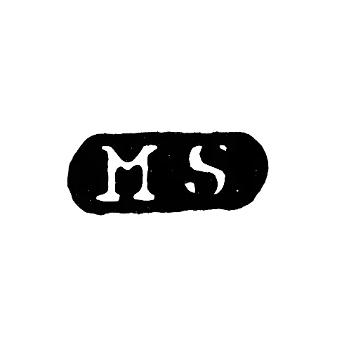 Клеймо мастера Скитт Матиас - Ленинград - инициалы "MS"