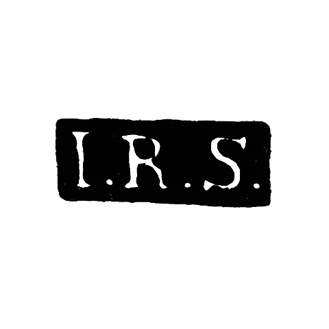 Клеймо неизвестного мастера Ленинграда - инициалы "I.R.S." - 1839 г.