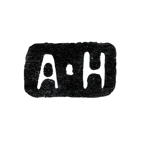 Клеймо мастера Холминг Август Фредерик (Hollming August Fredrik) - Ленинград - инициалы "A-H"