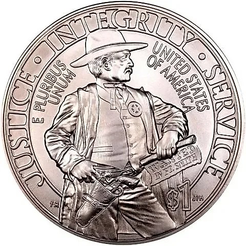 1 Dollar 2015, P, US Marshals Service [USA] — 1