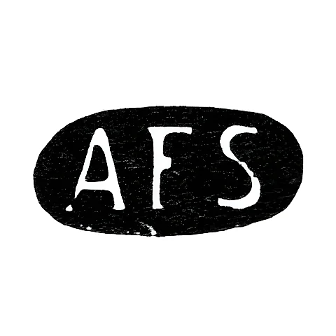 Клеймо неизвестного мастера Риги - инициалы "AFS" - 1880 г.