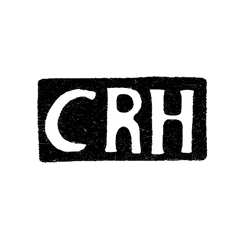 Клеймо мастера Хефтлер Карл Рейнгольд - Таллин - инициалы "CRH" - 1835-1880 гг.
