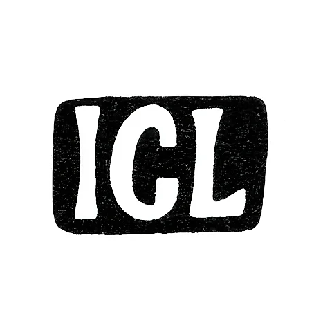 Клеймо мастера Лёфстрём Иоганн Густав - Тарту - инициалы "ICL" - 1805-1851 гг.