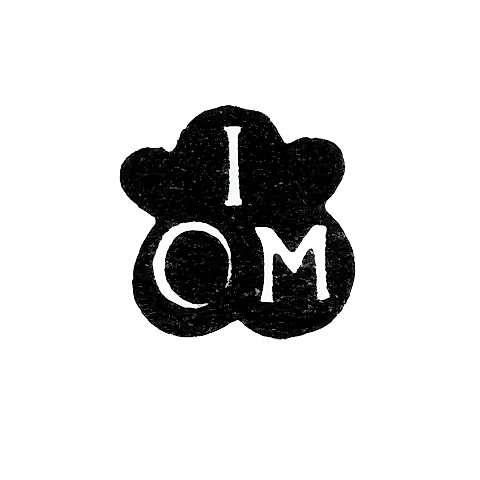 Клеймо мастера Ёрман Иоганн - Таллин - инициалы "IOM" - 1740-1754 гг.