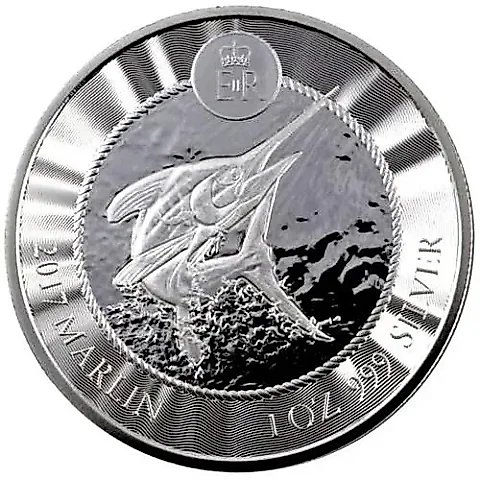 1 Dollar 2017, Marlin [Cayman Islands] — 1