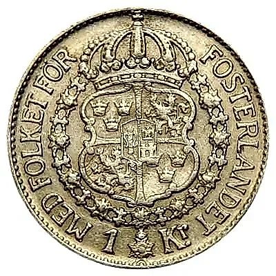 1 Krona 1936 [Sweden] — 1