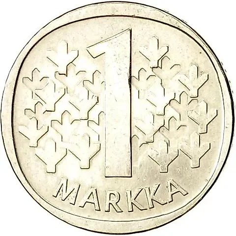 1 Markka 1964, S [Finland] — 1