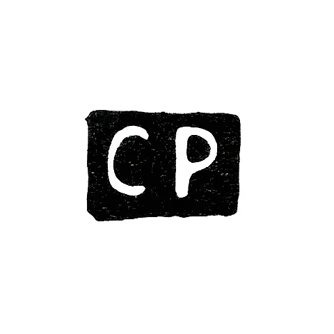 Клеймо пробирного мастера Казани - Рукавишников Спиридон - инициалы "СР" - 1740-1772 гг.