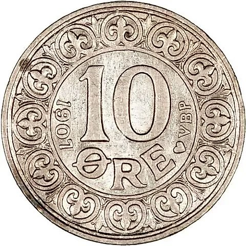 10 Ore 1907 [Denmark] — 1