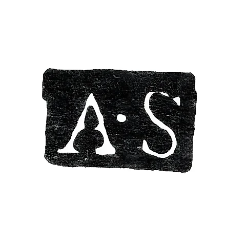 Клеймо мастера Шпер Адольф - Ленинград - инициалы "A-S"