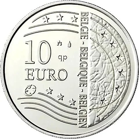 10 Euro 2004, EU Enlargement [Belgium] Proof — 2