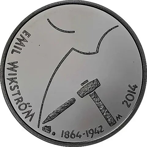 20 Euro 2014, Emil Wikström [Finland] Proof — 1