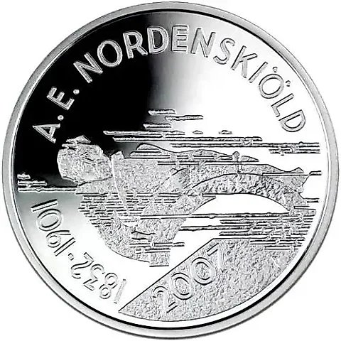 10 евро 2007, Адольф Эрик Норденшёльд [Финляндия] — 1