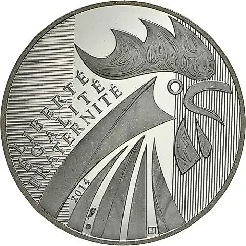10 euro 2014, Gallic Rooster [France] — 1