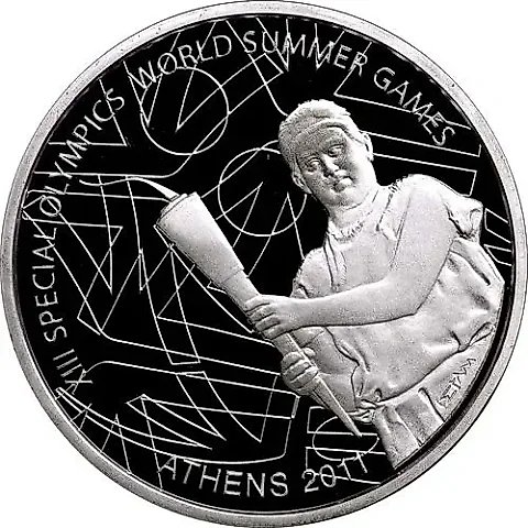 10 Euro 2011, Torchbearer [Greece] Proof — 1
