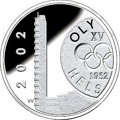 10 евро 2002, 50 лет Олимпийским играм в Хельсинки [Финляндия] — 1