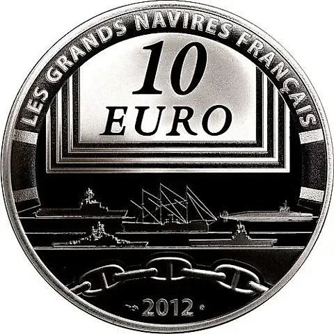 10 Euro 2012, Helicopter Carrier Jeanne d'Arc [France] Proof — 1