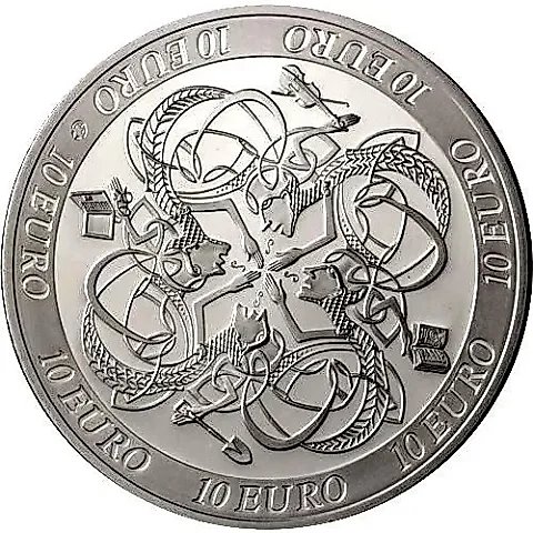 10 евро 2007, кельтская культура [Ирландия] Proof — 1