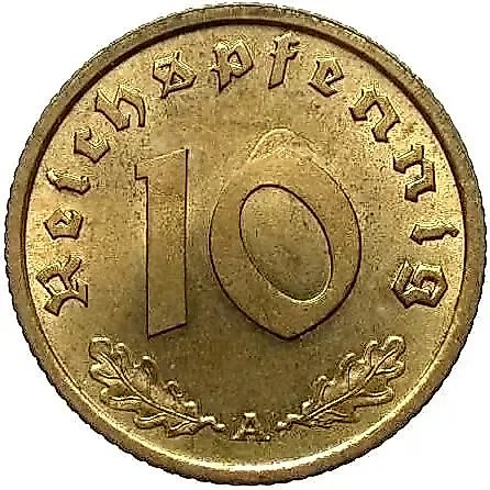 10 рейхспфеннигов 1939 [Германия / Третий рейх] — 1