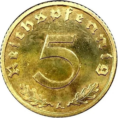 5 Reichspfennig 1936 [Germany / Third Reich] — 1