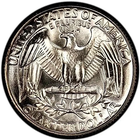 25 Cents 1982, D, Mint Mark "D" - Denver [USA] — 1