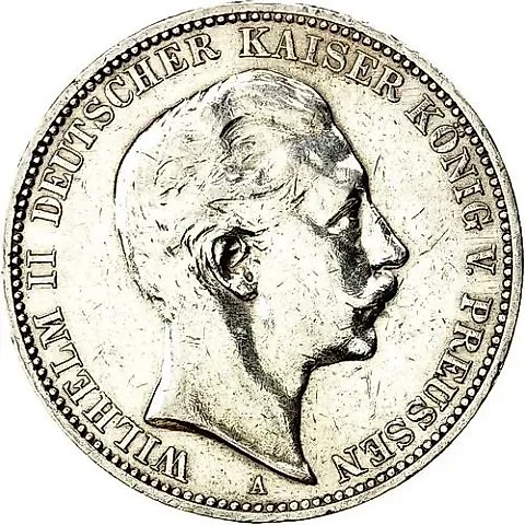 3 Mark 1909, A, Prussia [Germany / German Empire] — 1