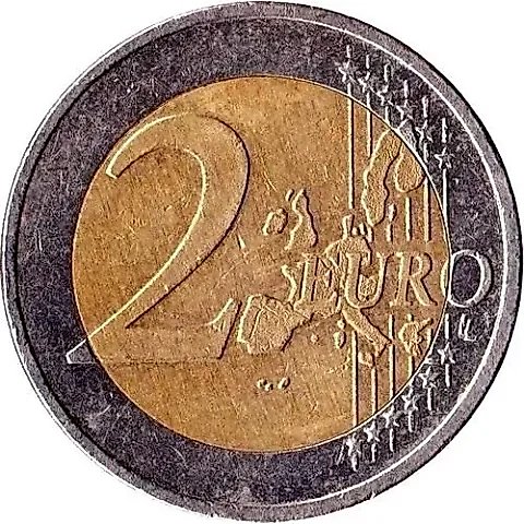 2 Euro 2002, A, Regular Issue Germany, Mint Mark: "A" - Berlin [Germany] — 1