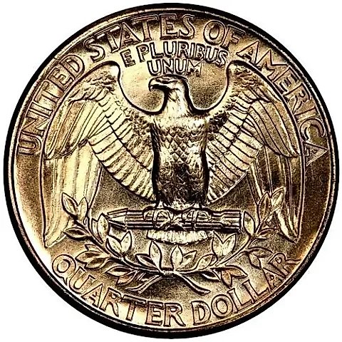 25 Cents 1988, D, Mint Mark "D" - Denver [USA] — 1