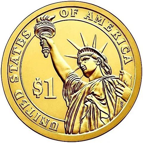 1 Dollar 2007, P, Thomas Jefferson [USA] — 1