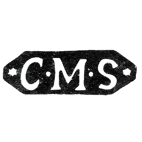 Клеймо мастера Штеле Карл Магнус - Ленинград - инициалы "C-M-S" - 1830-1849