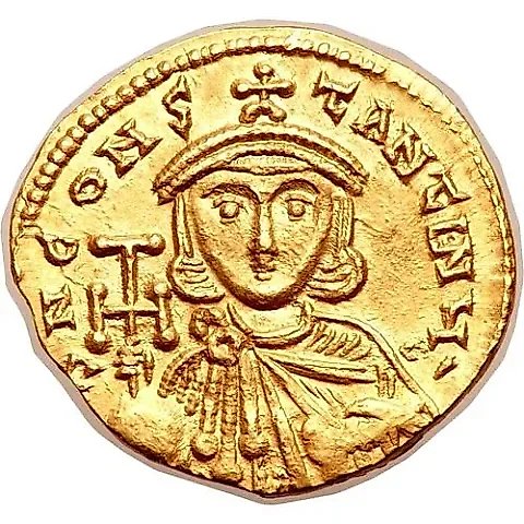 Semissis 717, Leo III the Isaurian 717-741 AD [Byzantine Empire] — 1