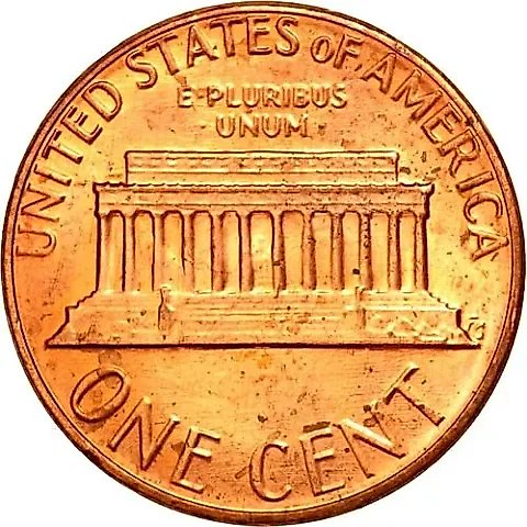 1 цент 1983, без обозначения монетного двора [США] — 1