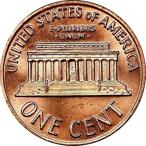 1 цент 1972, без обозначения монетного двора [США] — 1