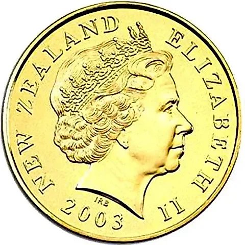 1 Dollar 2003, The Lord of the Rings - The One Ring [New Zealand] — 1