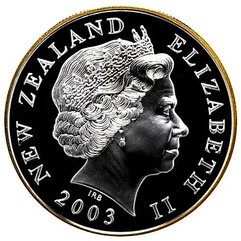 1 Dollar 2003, The Lord of the Rings - The One Ring [New Zealand] Proof — 1