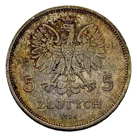 5 злотых 1928, без знака монетного двора [Польша] — 1